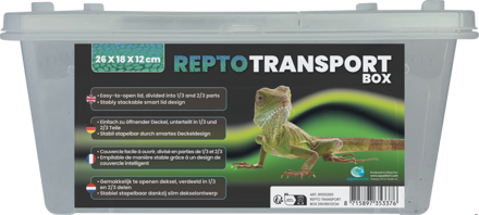 REPTO TRANSPORT BOX 26 X 18 X 12CM