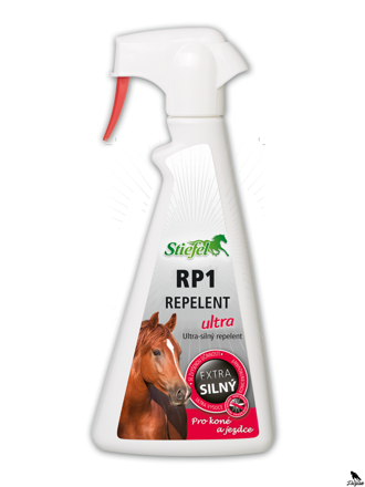 Repelent RP1 Ultra - Ultrasilný sprej pro koně a jezdce 500ml