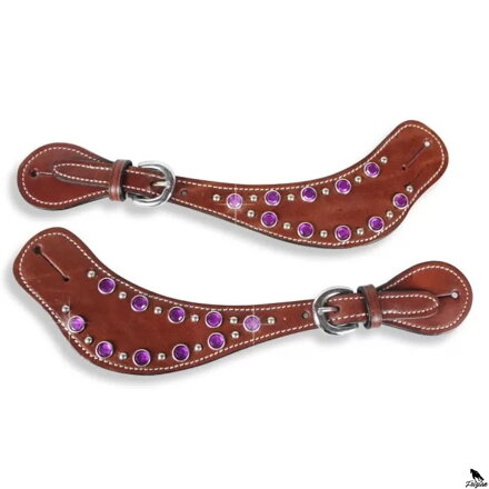 Silver Horse "ELI" Western Spur Straps