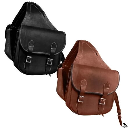 Leather Saddle Bag TR